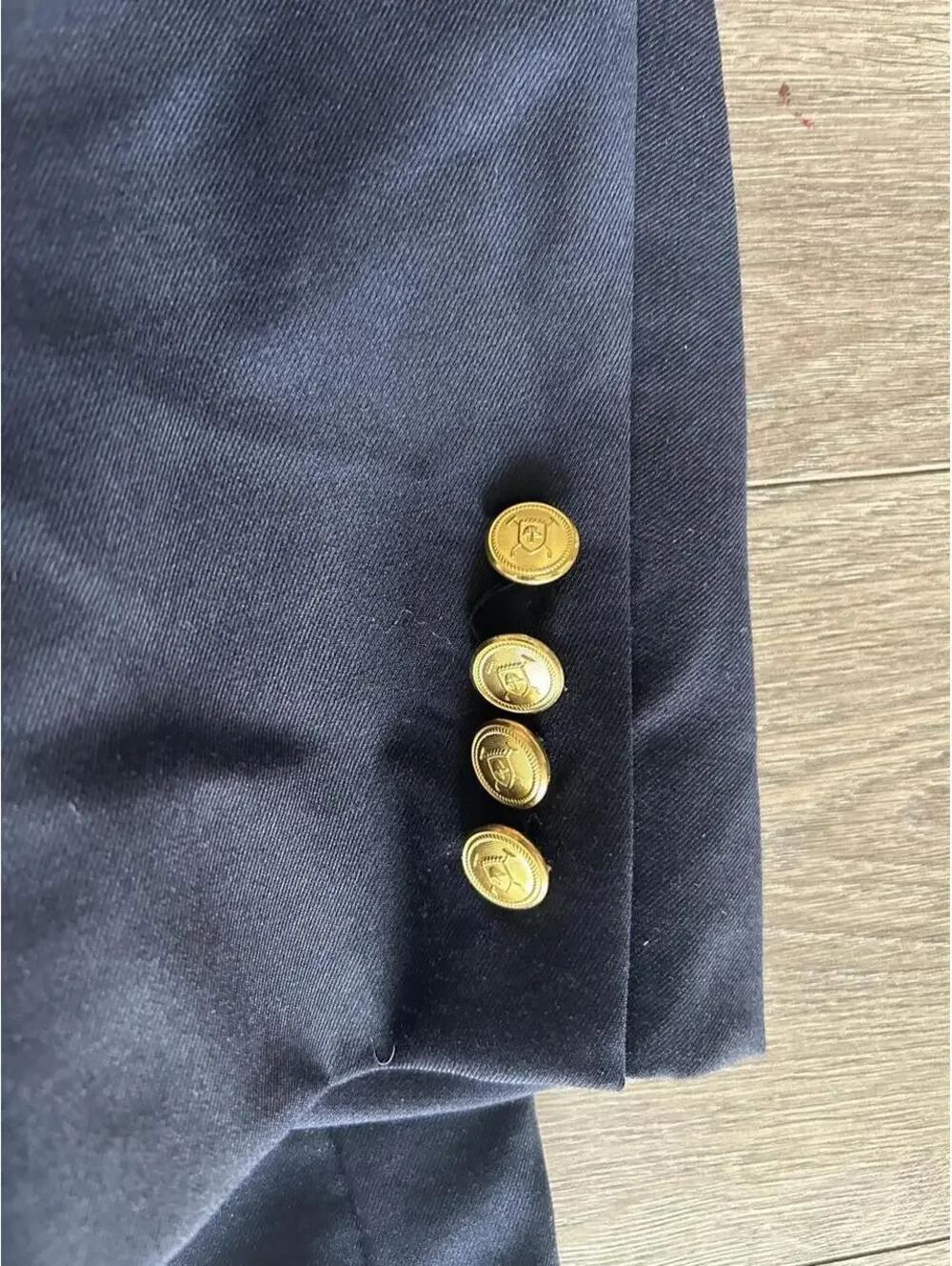 vintage lauren ralph lauren navy blazer SIZE 48L